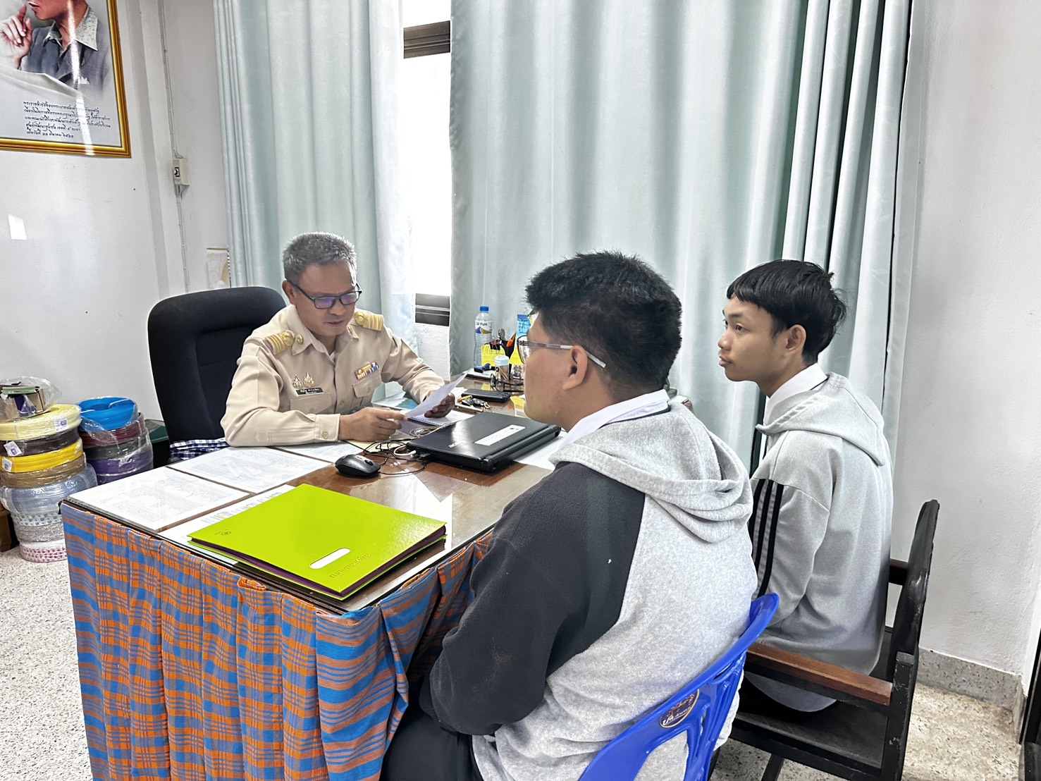 ปฐมนิเทศนักศึกษาจากวิทยาลัยชุมชนยโสธร