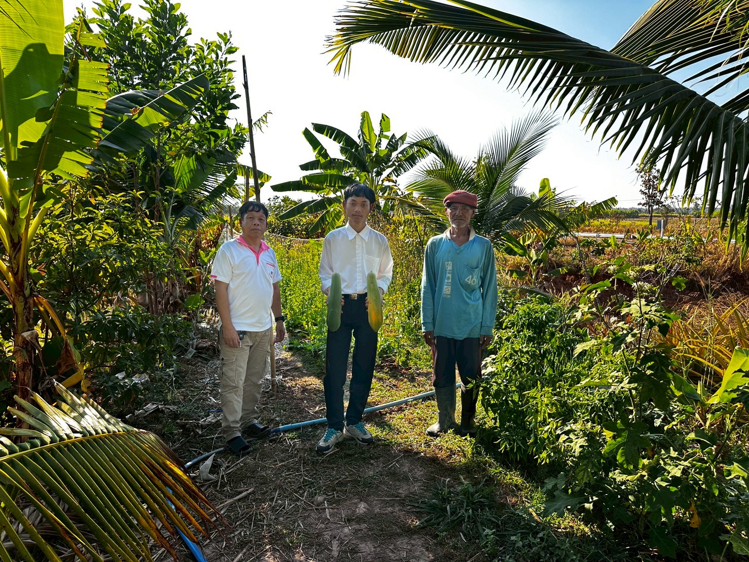 ติดตามผลการดำเนินงานตามโครงการพัฒนาพื้นที่ต้นแบบการพัฒนาคุณภาพชีวิต ตามหลักทฤษฎีใหม่ ประยุกต์สู่ โคก หนอง นา