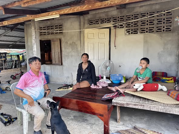 ลงพื้นที่ประสานครัวเรือนเด็กขอรับทุนอุปการะเด็กชนบท กองทุนพัฒนาเด็กชนบท ในพระราชูปถัมภ์สมเด็จพระเทพรัตนราชสุดาฯ สยามบรมราชกุมารี