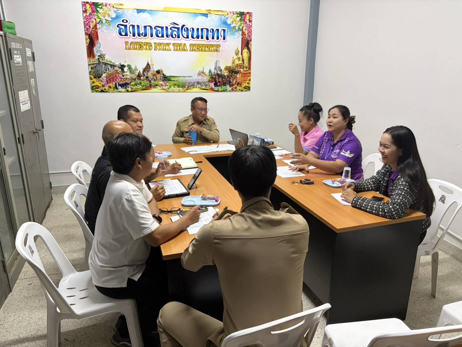 ประชุมวางแผนเพื่อขับเคลื่อนโครงการ “ รวมพลัง รักศรัทธา แก้ไขปัญหายาเสพติดแบบบูรณาการจังหวัดยโสธร”