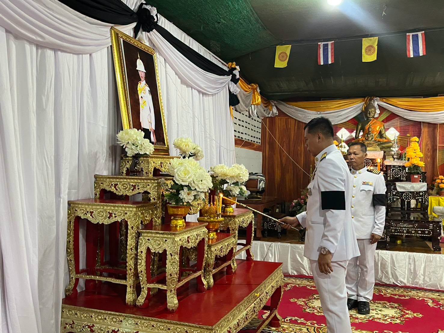 พิธีบำเพ็ญกุศล วาระครบ 7 วัน (สัตตมวาร) เพื่ออุทิศถวายเป็นพระกุศลแด่สมเด็จพระเจ้าลูกเธอ เจ้าฟ้าพัชรกิติยาภา นเรนทิราเทพยวดี กรมหลวงราชสาริณีสิริพัชร มหาวัชรราชธิดา