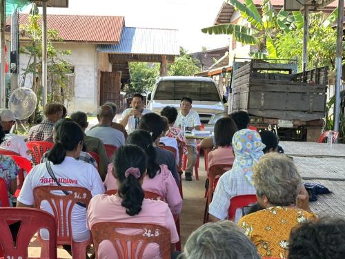 ลงพื้นที่ติดตามการดำเนินงานโครงการแก้ไขปัญหาความยากจน (กข.คจ.)
