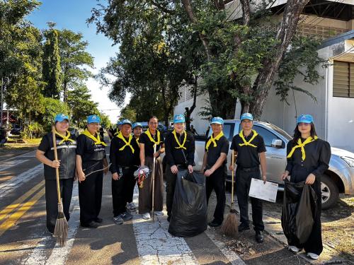 พช.เลิงนกทา รวมพลังจิตอาสาพระราชทาน ทำความดีถวายพระระราชกุศล